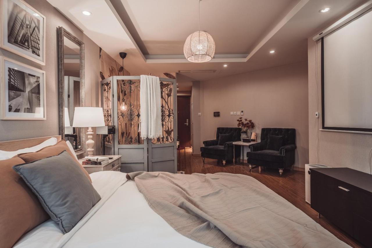 Tianjin G'Apartment - Five Great Avenues Bagian luar foto