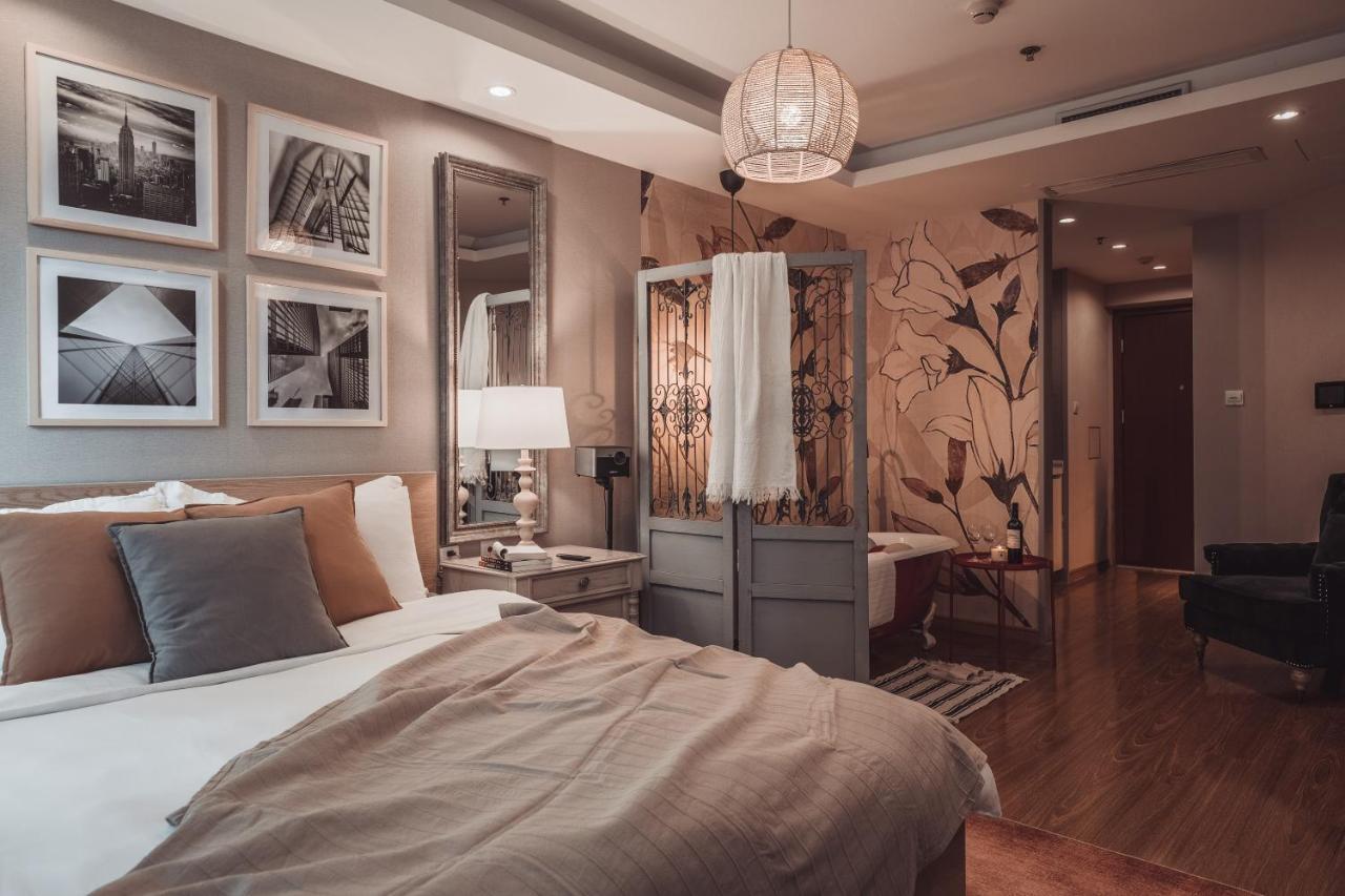 Tianjin G'Apartment - Five Great Avenues Bagian luar foto