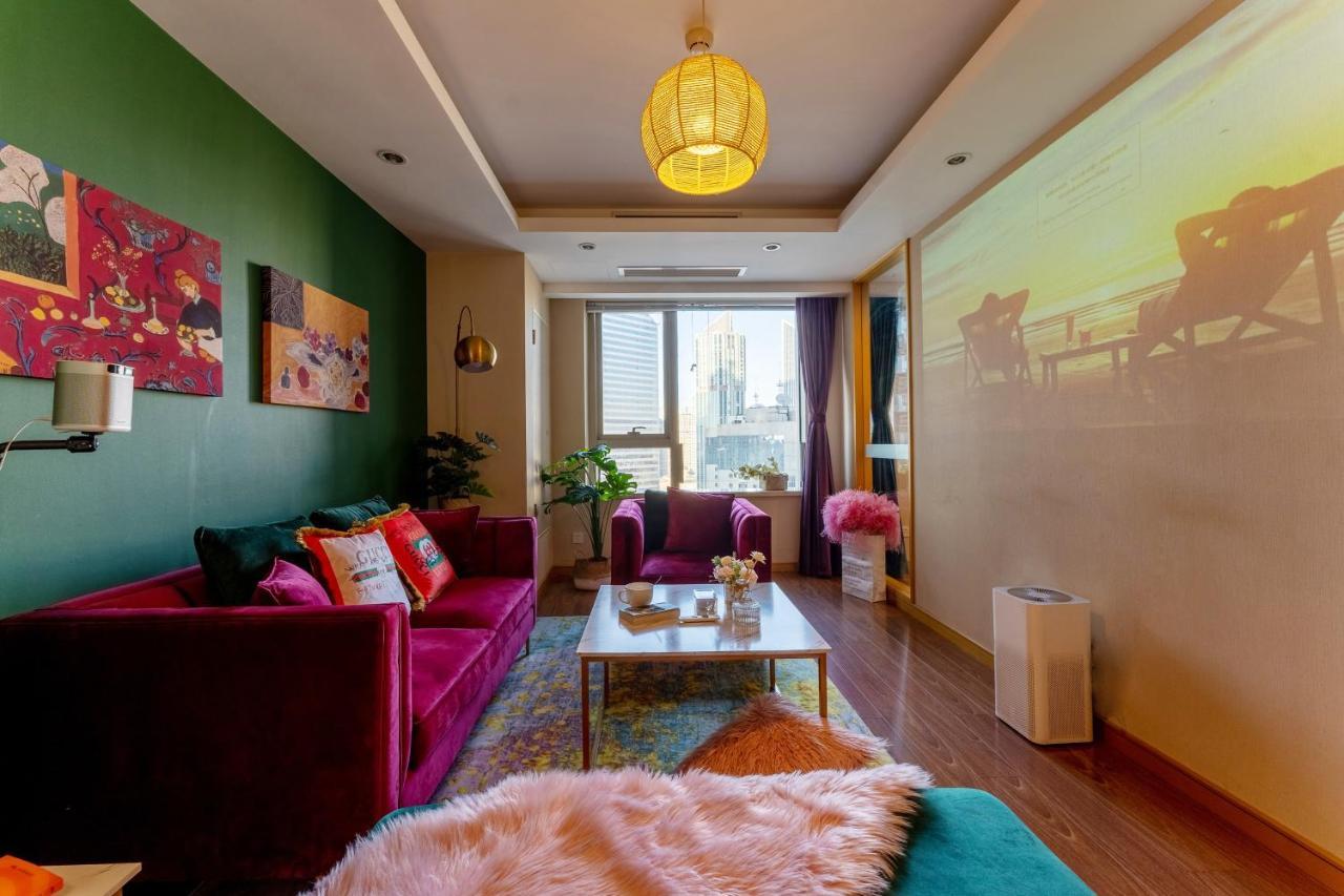 Tianjin G'Apartment - Five Great Avenues Bagian luar foto