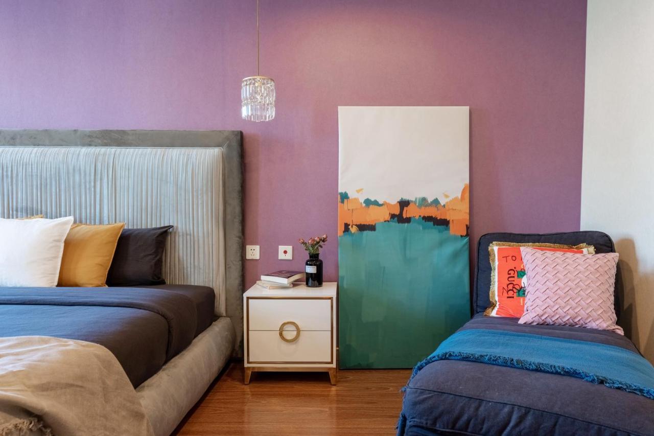 Tianjin G'Apartment - Five Great Avenues Bagian luar foto