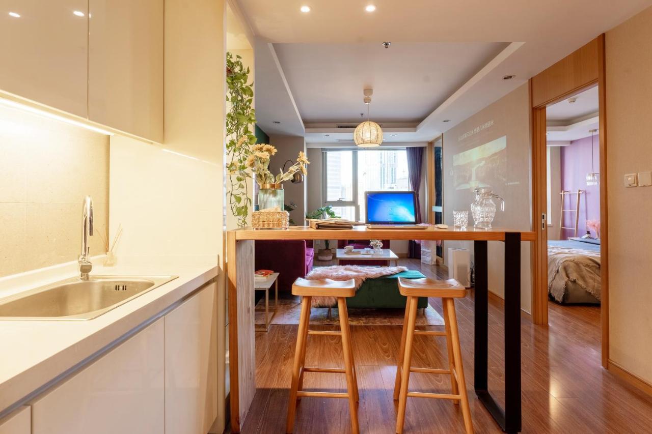 Tianjin G'Apartment - Five Great Avenues Bagian luar foto