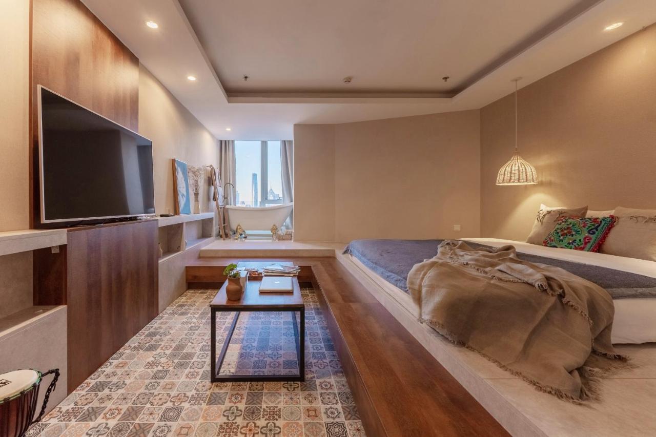 Tianjin G'Apartment - Five Great Avenues Bagian luar foto