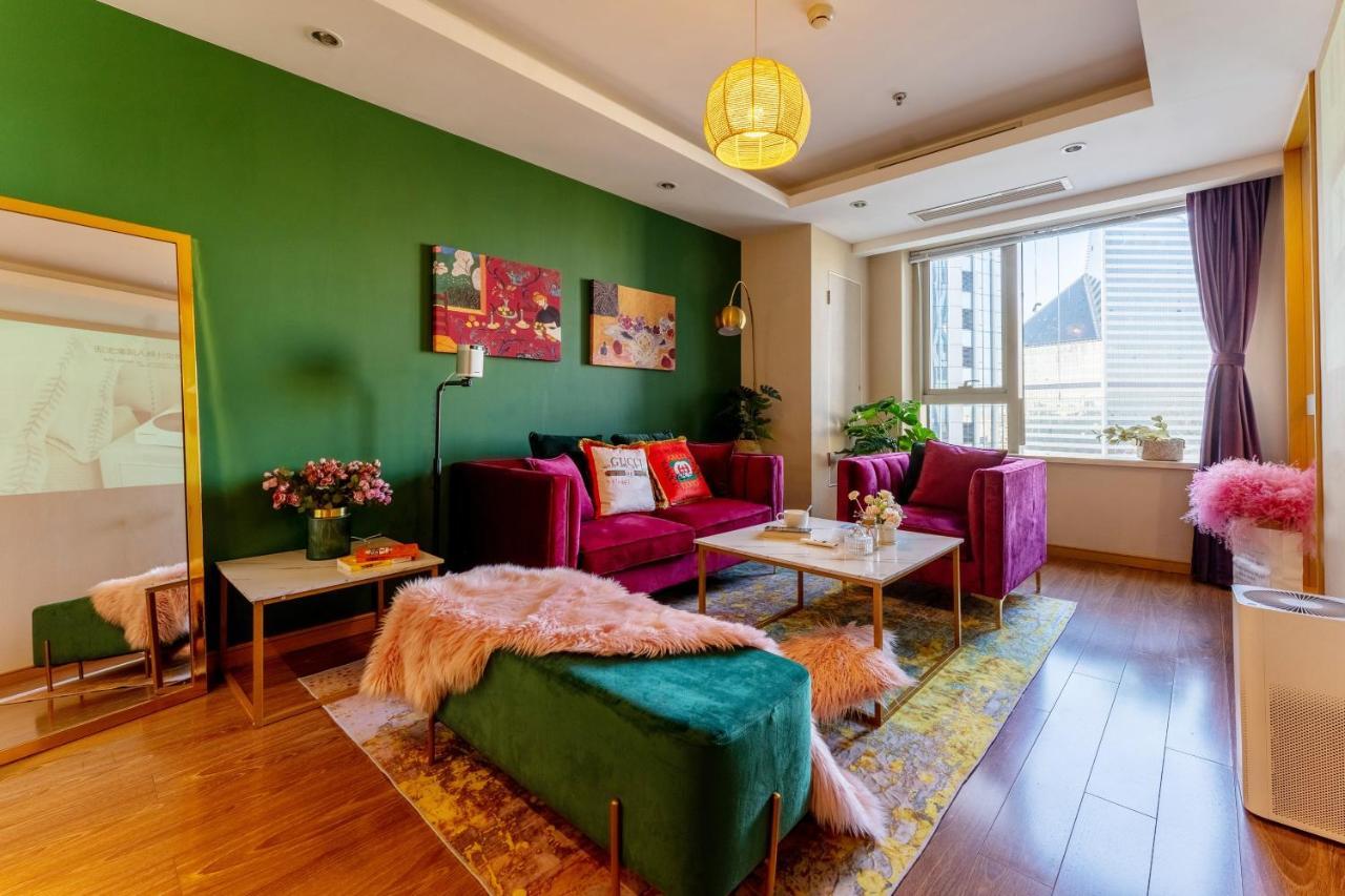 Tianjin G'Apartment - Five Great Avenues Bagian luar foto